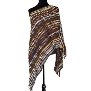Boho Cloak Shawl Cape Shawl Triangular Shawl Wraps For Women New OSFM - Picture 1 of 6