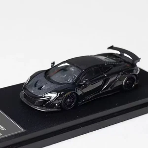 Star Model 1:64 Black McLaren McLaren 650S Widebody Modified Alloy Car Model - Picture 1 of 7