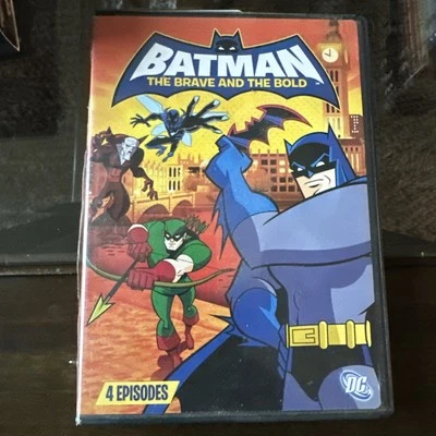 Batman: The Brave and the Bold - 4 Episodes DVD - Cartoon Network Animated Serie - Image 1 of 4