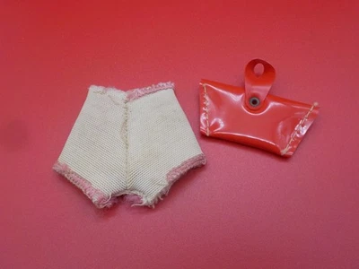 Винтажный Uneeda Miss Suzette красный сумочки сумка / Miss Revlon под брюки - Изображение 1 из 3