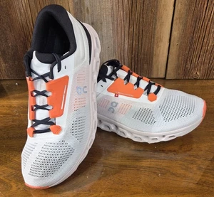 VGC! On Women's Cloudstratus 3 White Sand Running Shoes Sneakers Size 10.5 - Picture 1 of 24