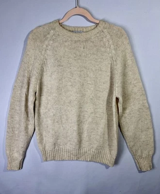 Suéter de Colección McGregor Mezcla de Lana Cuello Redondo Beige Claro Para Hombre Talla XL Foto 1 de 4