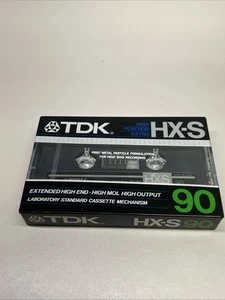 TDK HX-S 90 LEERKASSETTE TAPE 1983 (1) (VERSIEGELT) - Bild 1 von 2
