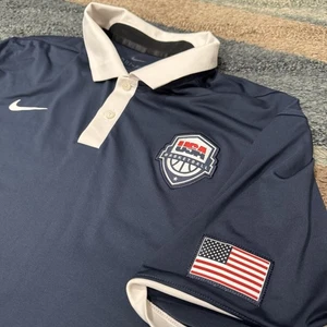 Nike EE. UU. Equipo de Baloncesto Edición Entrenadores Polo Azul Marino Para Hombres L CT1899-451 NUEVO - Imagen 1 de 8