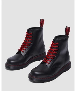 Botas Dr. Martens 8 Ojos LISAS 1460 PUNTO ROJO NEGRO 32245001 2024 Japón 257341G - Imagen 1 de 14