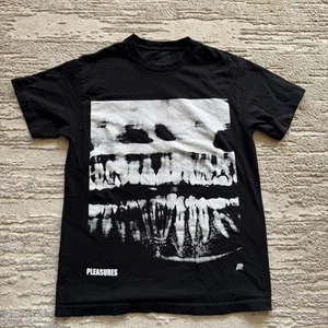 Pleasures Short Sleeve Tee Herren Medium Power Pain Preto & Albino Xray Kiefer Zähne - Bild 1 von 9