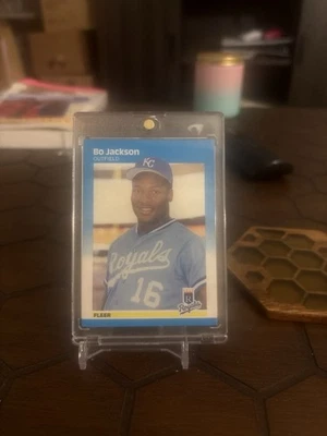 Fleer Bo Jackson Rookie #369 RC 1987 - Limpio - Kansas City Royals Foto 1 de 2