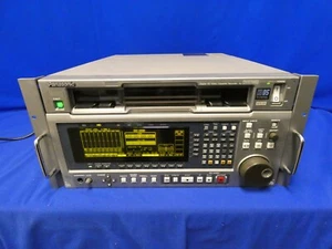 Panasonic AJ-HD3700B D5 1/2" HD Mastering VTR w/ 164 head hours - Picture 1 of 12