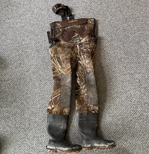 Cabela’s Northern Flight Chest Waders Mens 8R Outdoor Fishing Steel Shank Boots - Picture 1 of 19