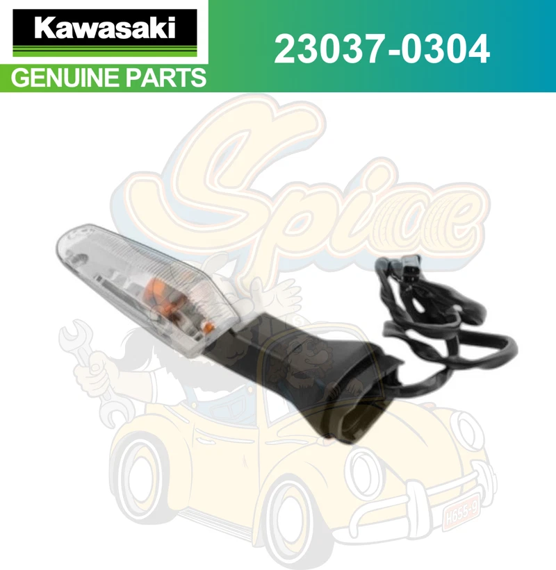 Kawasaki 2013 - 2017　NINJA 300 LEFT REAR TURN SIGNAL LAMP 23037-0304 - Изображение 1 из 1