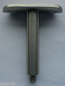 Soporte de pasamanos de acero inoxidable V2A soporte soporte de pasamanos postes barandilla consola VA. - Imagen 1 de 3