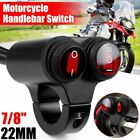 1PC Motorcycle Handleable Headlight Fog Spot Light Dual On Off Switch Dual But ID