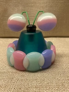Vintage 1988 Avon Pastel Parfait Pink Purple Green Stretch Bracelet Earrings Set - Picture 1 of 12