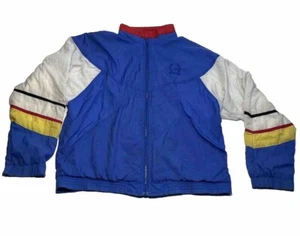 Vintage Christian Dior Monsieur Windbreaker Medium Track Jacket Full Zip READ - Picture 1 of 17