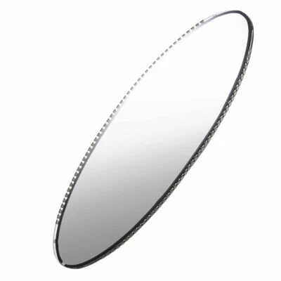 Oval Interior Rear View Mirror Auto Dimming Replacement For BMW E46 M3 E39 U4W8 - Image 1 of 4