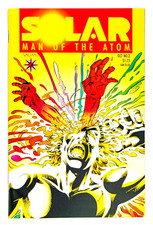 Solar Man of the Atom #2 (1991 Valiant) Dave Perlin & Bob Layton Cover! NM