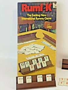 Vintage RUMI K by Cadaco Exciting Int'l Rummy Game 2 to 4 players Complete - Picture 1 of 10