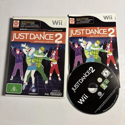 Just Dance 2 Nintendo Wii Complete with Manual  PAL - Image 1 of 4