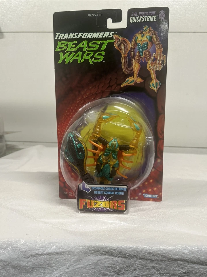 Kenner Transformers Beast Wars Fuzor Predacon Quickstrike Action Figure