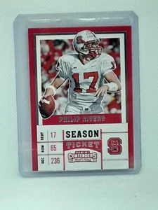 Philip Rivers 2017 Contenders Draft Picks Football - #82 - NC State Wolfpack - Picture 1 of 2