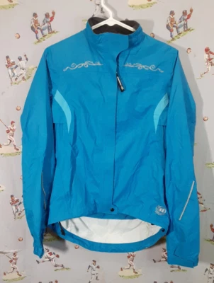 🚲 Jaqueta de ciclismo Novara feminina S azul reflexiva ventilada embalável leve - Imagem 1 de 4