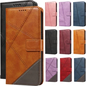 Für Motorola G85 G55 G35 G75 G05 G15 Edge 50 geprägte Wallet Case Handy Hülle - Picture 1 of 23