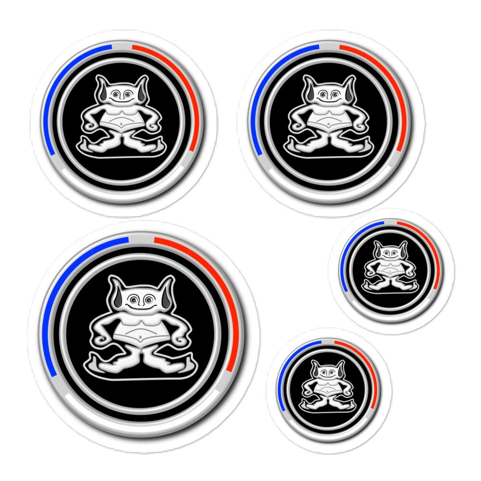 JUDE WEAR AMC Gremlin Stickers (5) Emblem Badge Logo
