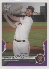 2021 Topps Now Road to Opening Day Purple /25 Brandon Belt #OD-441