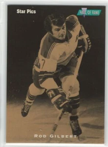 1991 Star Pics Hockey #7 Rod Gilbert Rangers - Picture 1 of 2