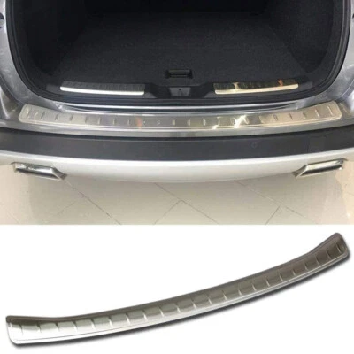 Silver Outer Rear Bumper Guard Trunk Sill Protector Fits INFINITI QX50 2019-2025 - Image 1 of 4