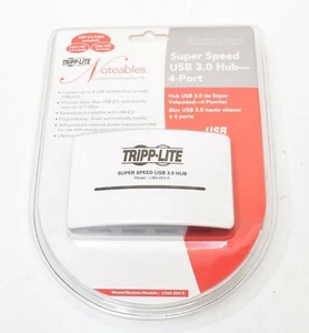 Tripp Lite Super Speed USB 3.0 4-Port Hub U360-004-R BRAND NEW SEALED - Picture 1 of 2