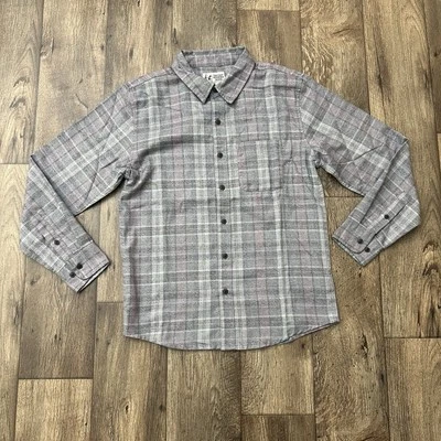 Camisa con botones de franela Marmot de $90 para hombre talla S a cuadros acero ónix Foto 1 de 4