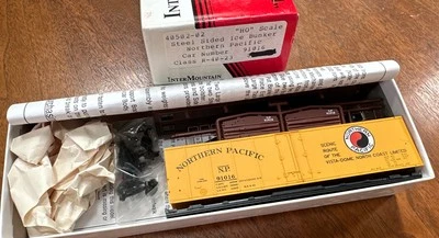 Intermountain HO Kit #40502-02 Steel Side Ice Bunker Northern Pacific #91016 NY - Image 1 of 4