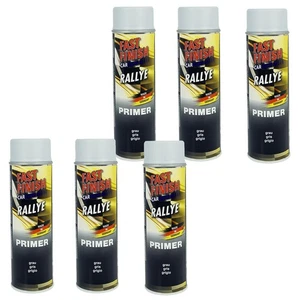 Rallye Haftgrund grau FastFinish Spray 6x 500ml => 3000ml - Picture 1 of 1