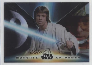 2015 Topps Star Wars High Tek Moments of Power 27/50 Luke Skywalker #MP-9 5z2 - Picture 1 of 3