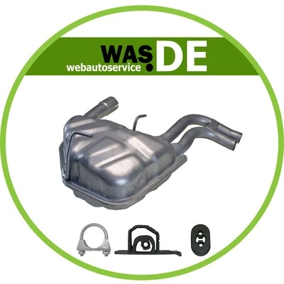 silencieux arrière pour MINI COOPER S 1.6 hayon, cabrio - Photo 1/4