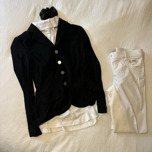 Full Equestrian Show Outfit With B Vertigo Show Coat And Breeches - Picture 1 of 2