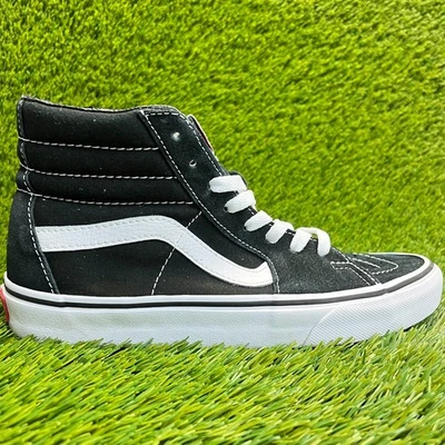 Vans Sk8-Hi Clásico Mujer Talla 7.5 Negro Blanco Zapatos Atléticos de Patinaje Tenis Foto 1 de 4
