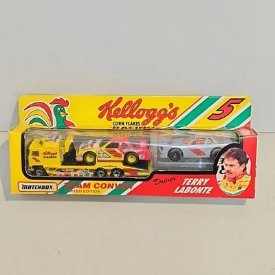 Matchbox Team Convoy 1993 edición limitada Terry Labonte #5 Kellogg's Corn Flakes Foto 1 de 4