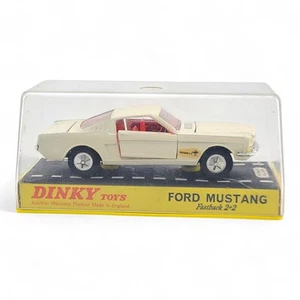 Vintage Dinky #161 FORD MUSTANG FASTBACK 2+2 MIB Meccano UK - Picture 1 of 19