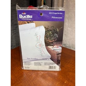 Bucilla Pillowcase set for embroidery -new - Picture 1 of 5