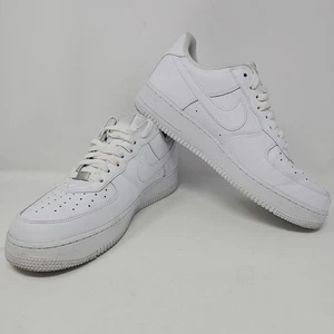 Größe 10 Nike Air Force 1 x Supreme Low White - Bild 1 von 23