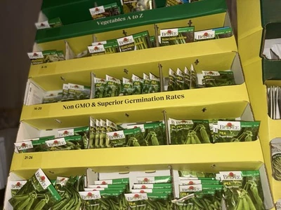 蔬菜种子 150 包未过期包括顶级 $ 草药  — 第 1/4 张图片