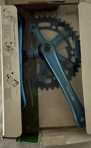 Mint Old school 165 BMX Takagi Tourney AD 3 piece crank Hutch Redline Supergoose - Picture 1 of 5