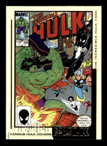 2003 Upper Deck The Hulk Film And Comics: Famous Hulk Cover #300 Card - FC25