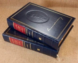 Discourses of President Gordon B. Hinckley Vol's 1 &2, Leather Employee Ed./ 2004 - Bild 1 von 3