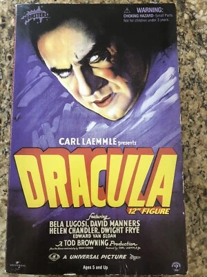 Figura de 12" Sideshow Collectibles Bela Lugosi como Conde Drácula Vintage 2001 NUEVO Foto 1 de 4