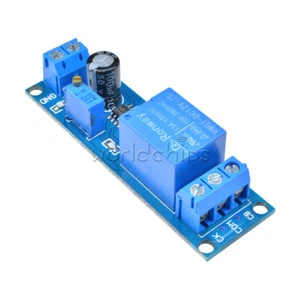 2PCS NE555 Oscillator 12V Delay Timer Switch delay module 0 to 10 Second - Picture 1 of 8