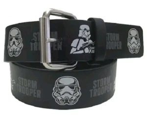 Star Wars Storm Trooper Belt Boys Size S/M Black NWT - Picture 1 of 1