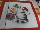 MARGARET SHERRY'S CHRISTMAS CAT & MOUSE CROSS  STITCH CHART # 334
